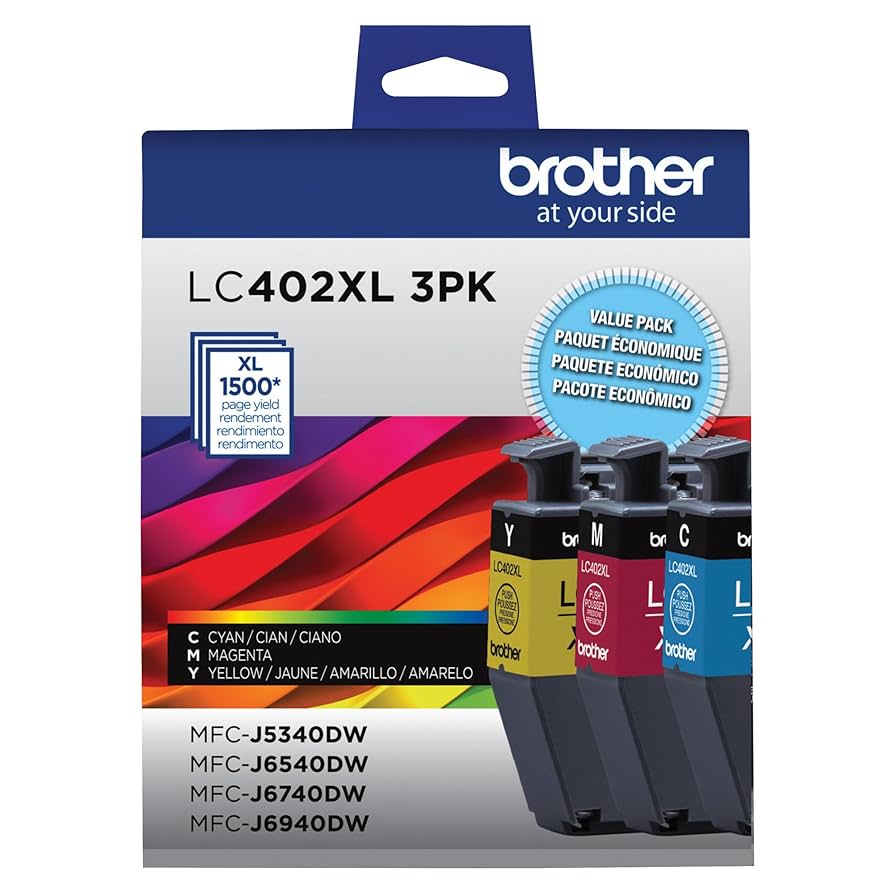 Amazon.co.jp: Brother 純正 LC402XL 3パック 大容量 シアン